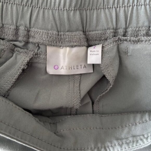 ATHLETA Ruched drawstring joggers with drawstring SIZE 2 - Picture 5 of 6